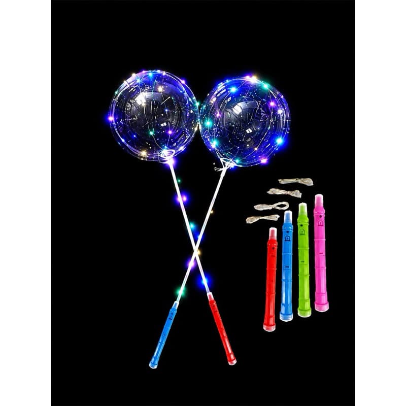 Balão Bubble de LED + Bastão