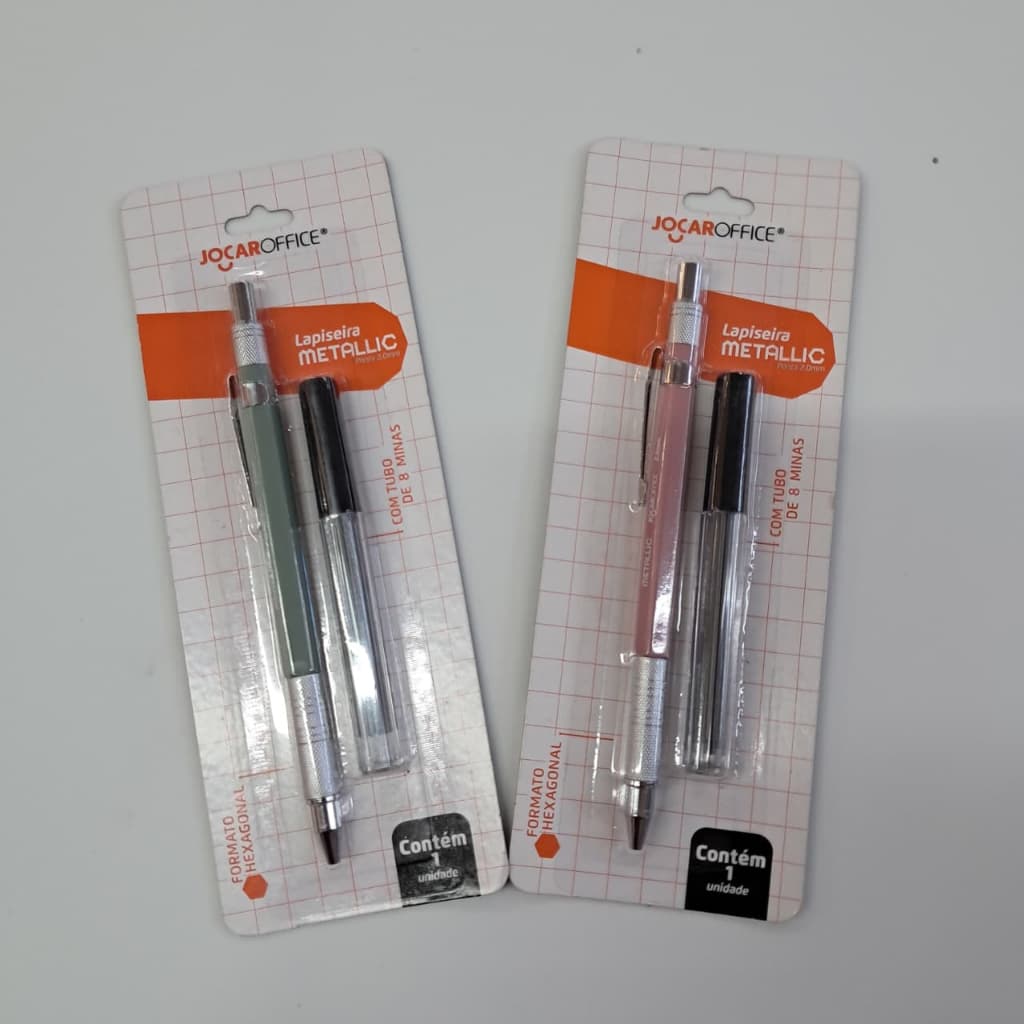 Lapiseira Metálica 2.0 mm + Grafite