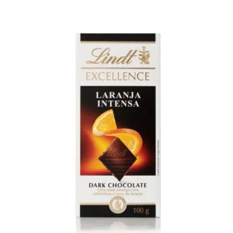 Chocolate Lindt Excellence Intense Orange Dark com 100g
