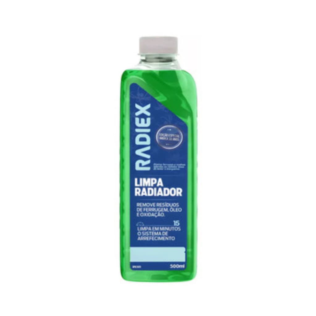 Limpa Radiador Radiex Remove Resíduos Ferrugem Óleo - 500ML