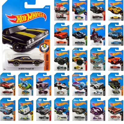 Kit 3 ou 5 Carrinhos da Hot Wheels Sortidos Original - Presente Dia das Crianças Aniversário
