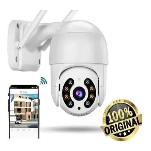 Câmera de Segurança Externa Wi-Fi A8 Full HD 360° com Visão Noturna e Áudio Bidirecional