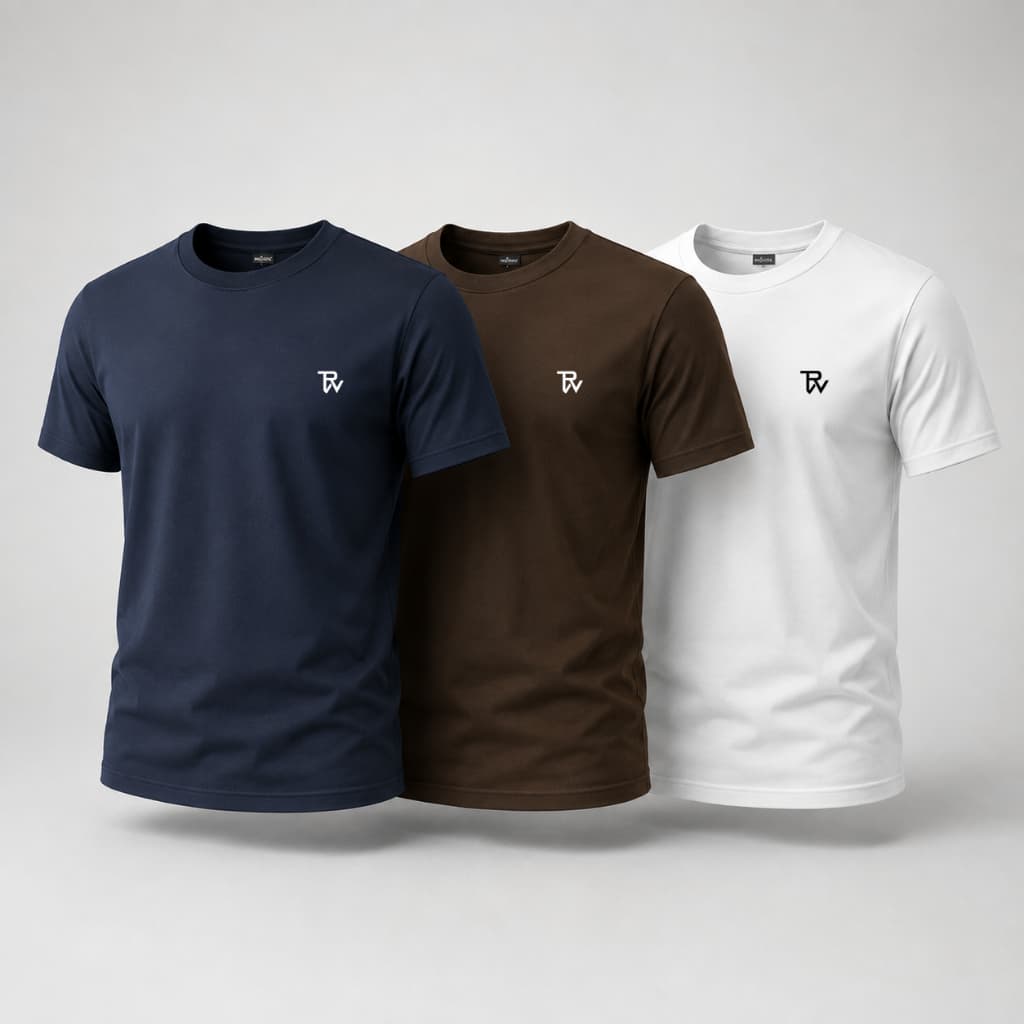 Kit 3 Camisetas Masculinas Moda Country 100% Algodão