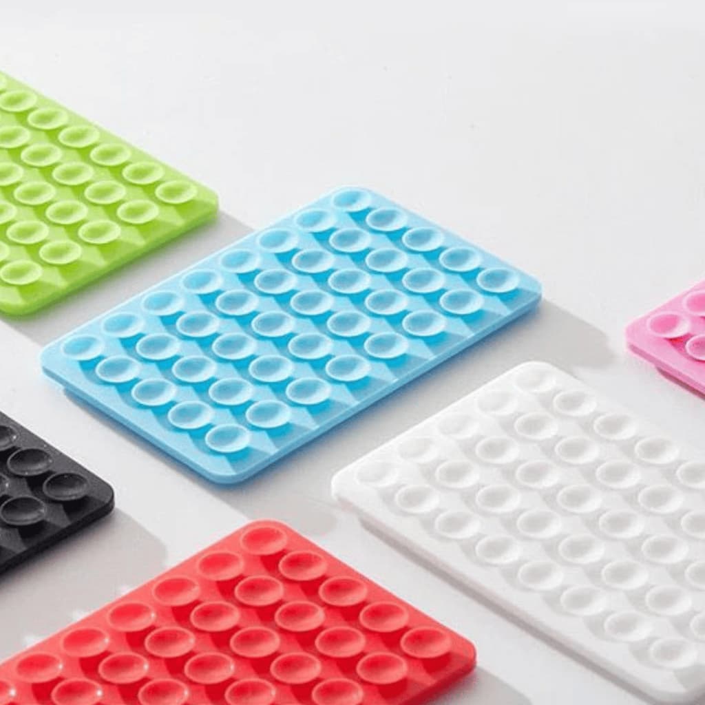 Suporte de Celular com Ventosas dos Dois Lados em Silicone