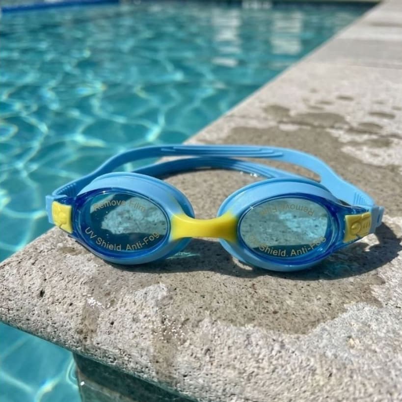 Óculos Infantil para Natação Crianças de 2 a 6 anos Esporte Lazer Recreação Atividades na Água Proteção para os Olhos