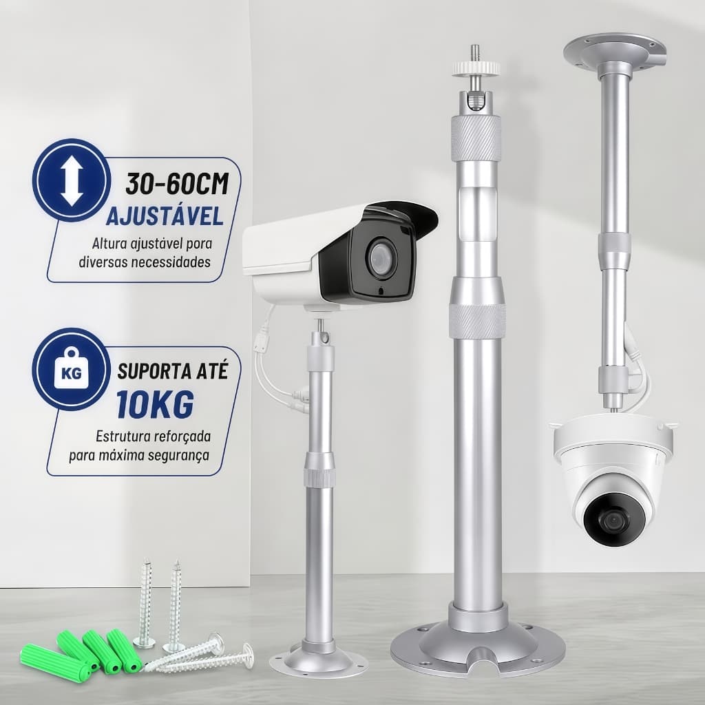 30cm or 60cm Extendable Ceiling and Wall Projector Mount Bracket