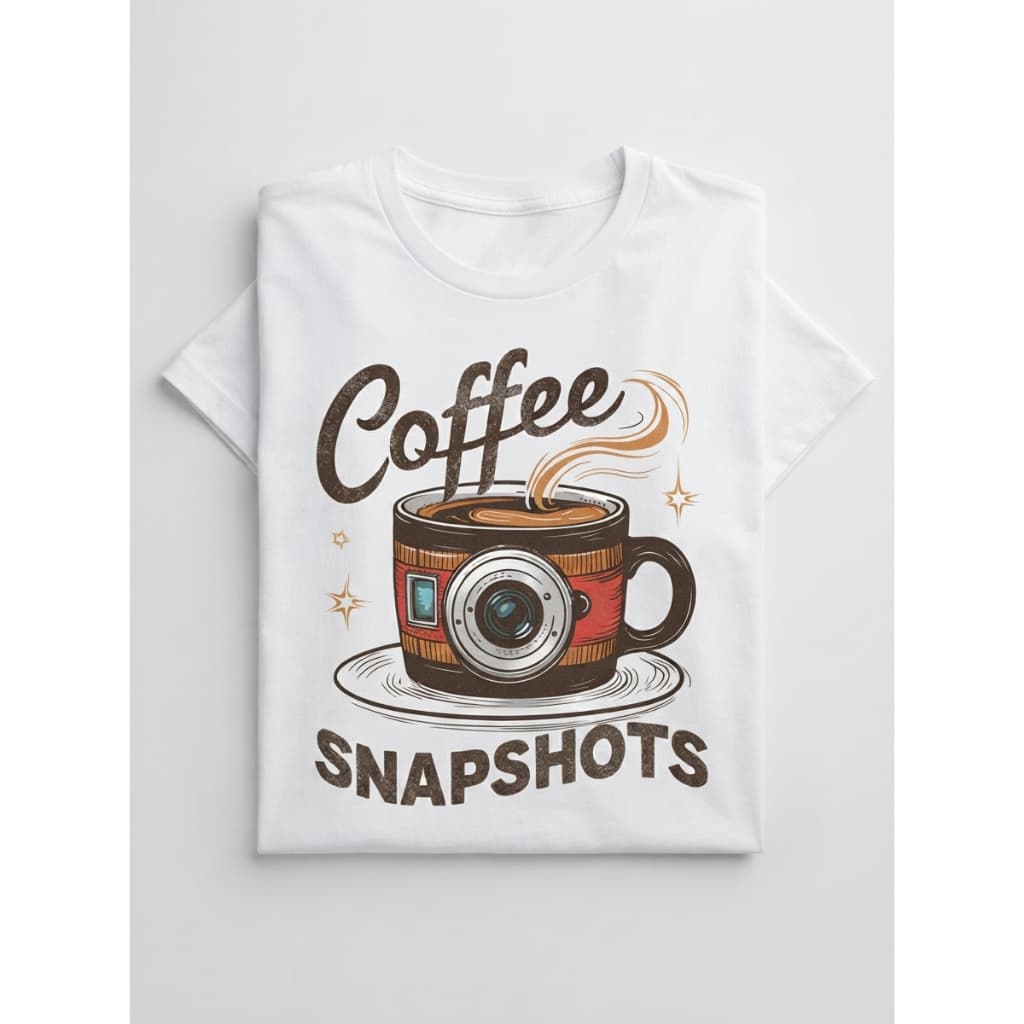 Camiseta Feminina Café Coffee Lovers Estampada Vintage Casual moda fashion