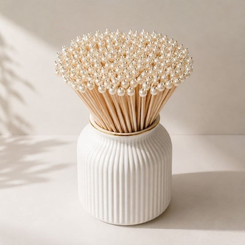 Vareta para Difusor Aromatizador Decorativa Pérola 20 Unidades