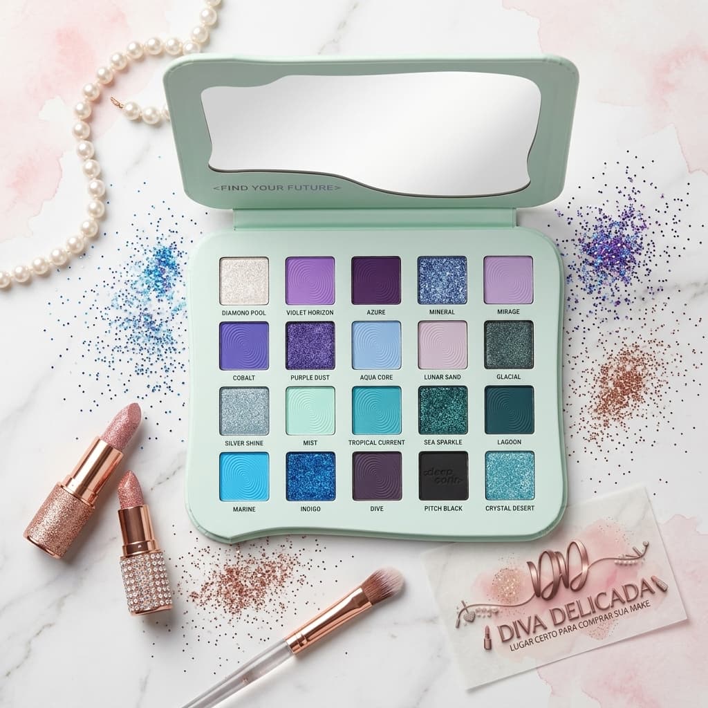 Lançamento Paleta De Sombras Deep Oasis Wonder - Ruby Rose