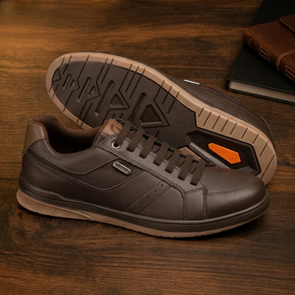Tênis Sapatênis Estilo Masculino Casual Original Confortável Dia a Dia