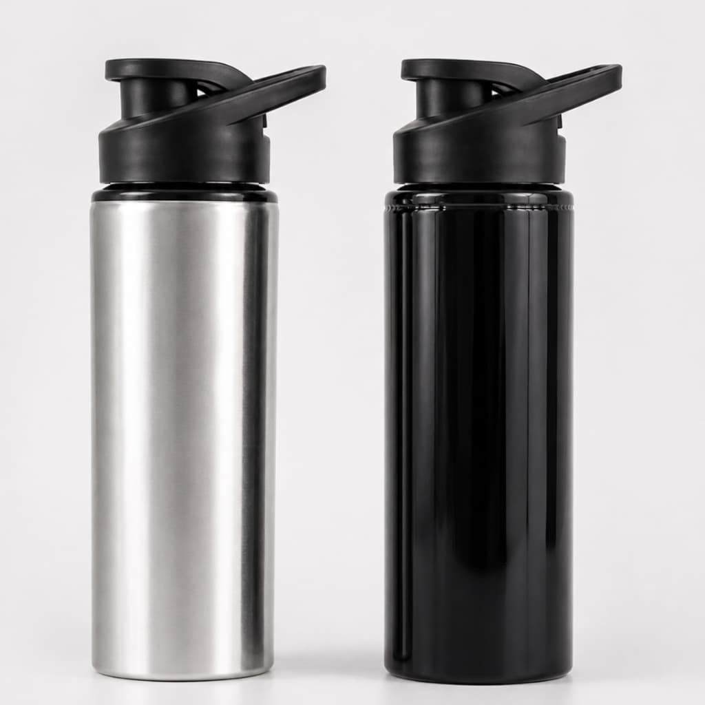 Garrafa Squeeze Alumínio 750ml Perfeita Para Academia Dia a Dia Sublimação Garrafa Água Para Sublimação Presente