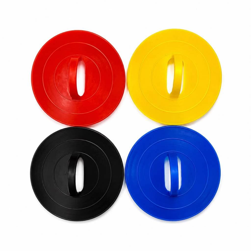 Kit Com 4 Escova Massageadora Capilar Redonda