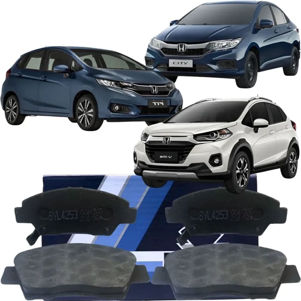 Pastilha Freio Dianteira Honda New City Honda Fit