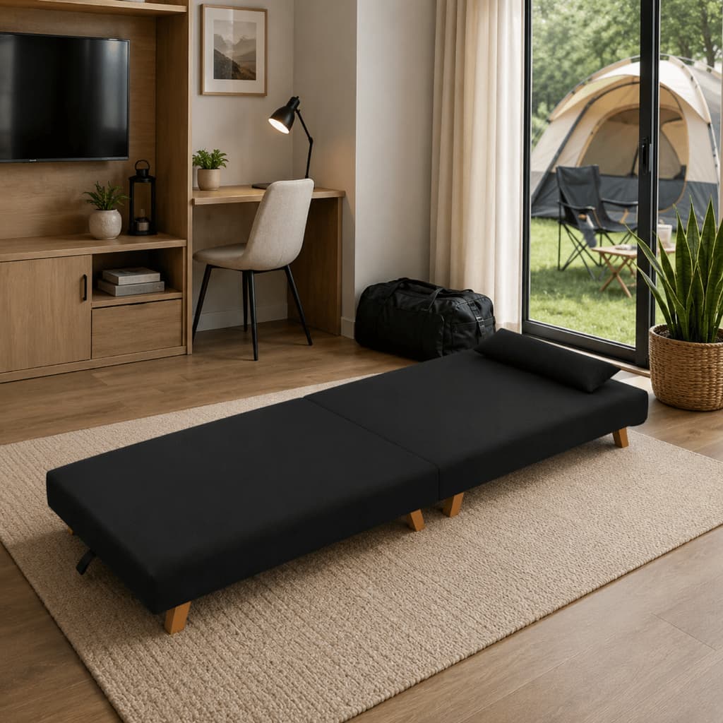 Cama Solteiro Dobrável Portatil Auxiliar Colchão Quarto Hospedes Camping Viagem Visita