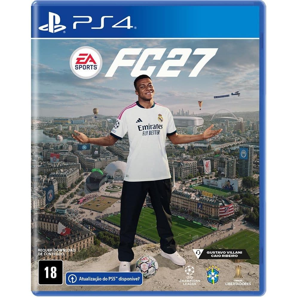 Ea Sports Fc 27 – Playstation 4 – Mídia Física (Pré-Venda)