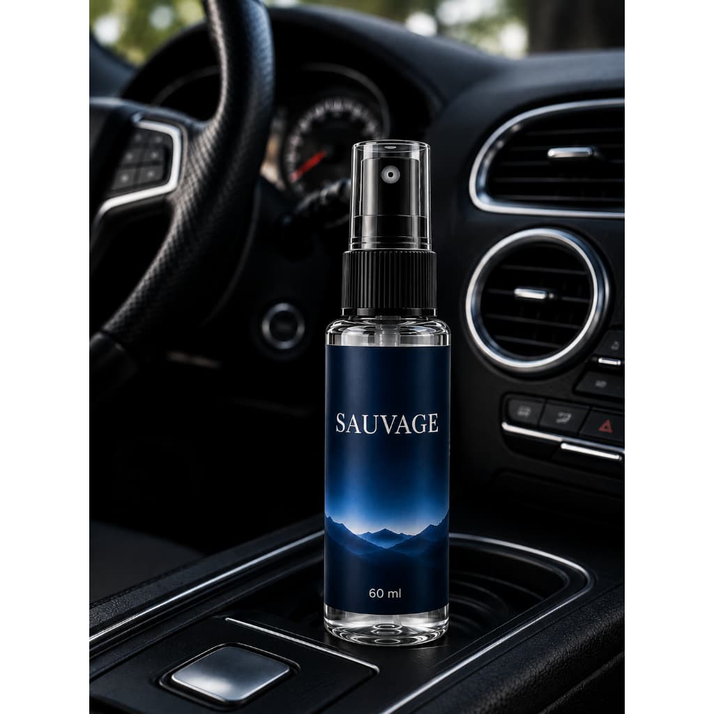 Perfume para Carro Aromatizador Automotivo 60ml Spray Cheirinho para Veículos Várias Fragrâncias