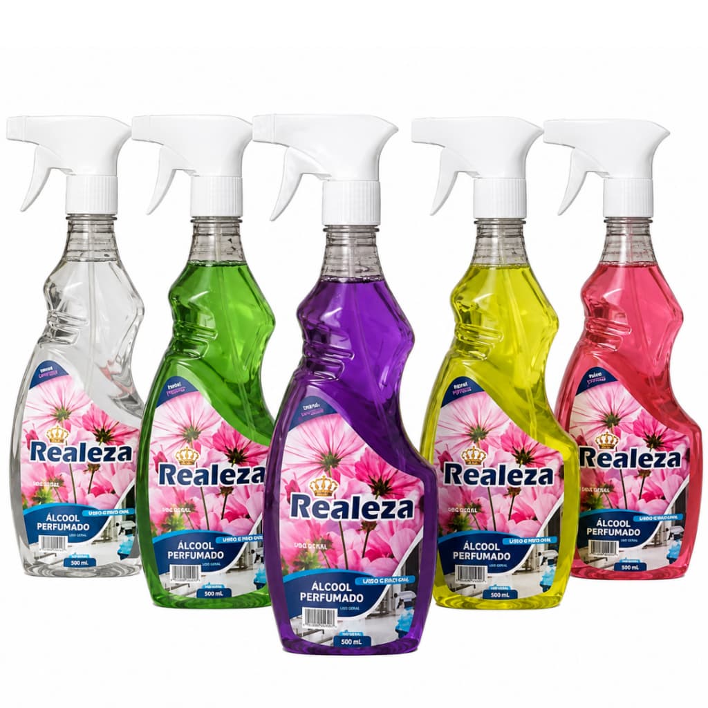 Limpador Com Alcool Perfumado Realeza 500ml Gatilh