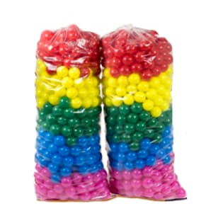 Mega Kit Bolinhas Coloridas 76 mm — Escolha de 5 a 40 Unidades