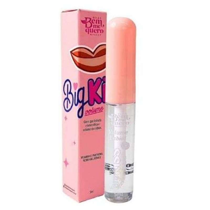 Gloss labial Big Kiss volume 5ml-Bella bem mulher