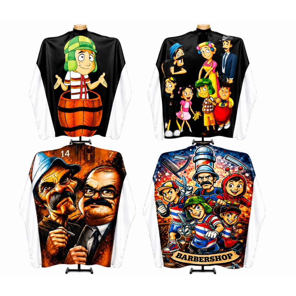 Capas Para Barbeiro Estampadas Profissionais Barbearia salao de belza