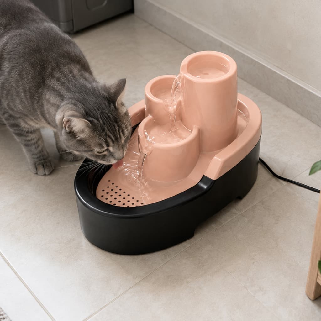 Fonte Bebedouro para Gatos Cães Cachorros Pets Automático Pet 2,5L - DURAPETS