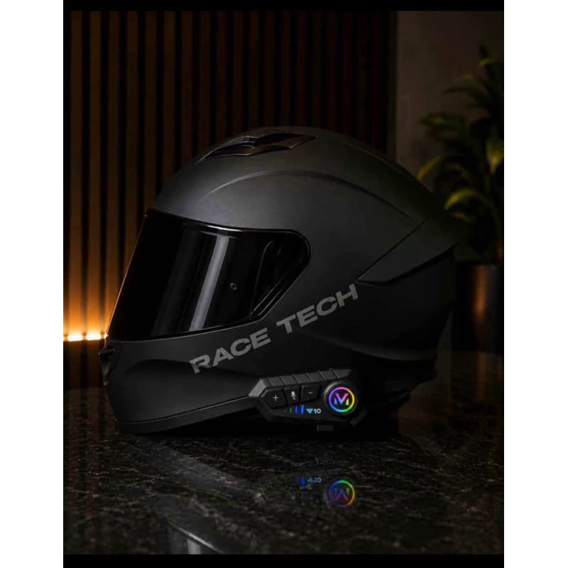 Fone de Ouvido Intercomunicador Bluetooth para Capacete Moto Y10 -