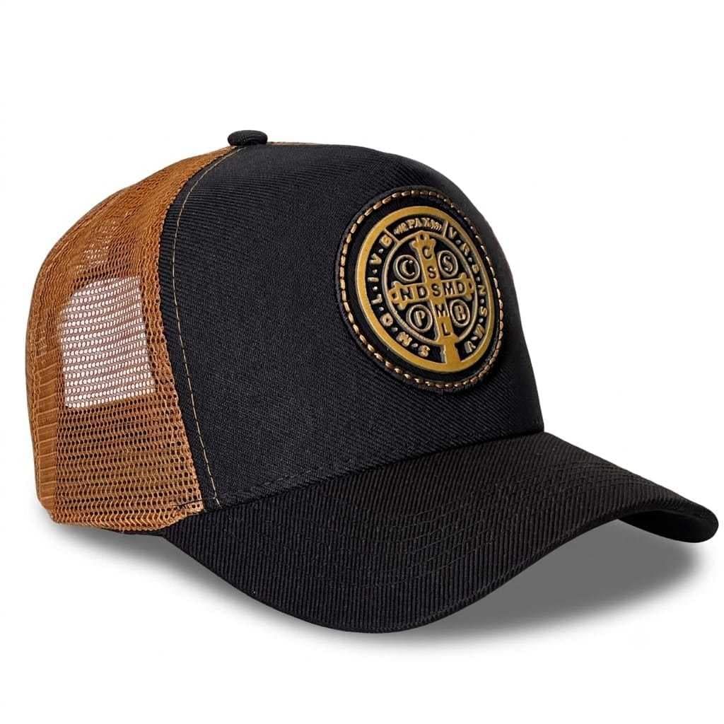 Boné de São Bento masculino tela Premium telinha trucker  estilo country envio rápido