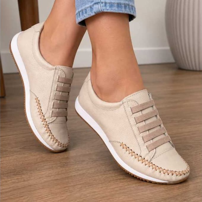Mocatênis Feminino em Couro - Conforto para o dia a dia