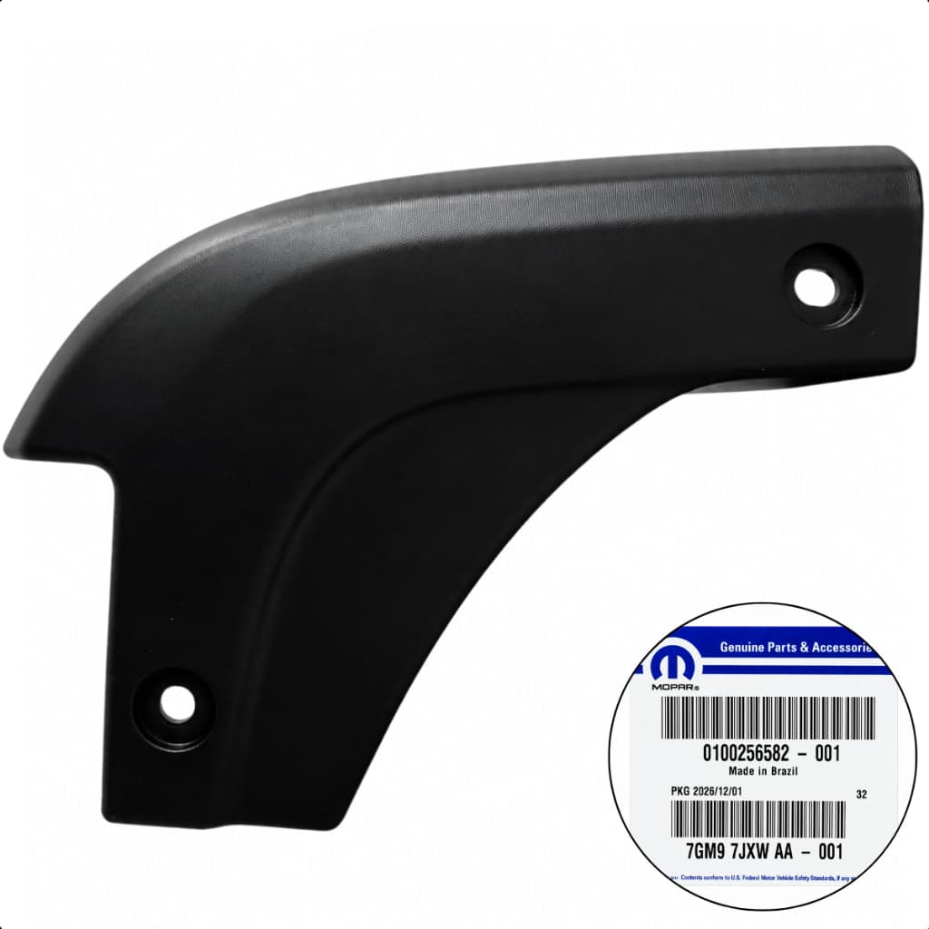 Moldura Canto Lado Esquerdo Caçamba Fiat Nova Strada 2021 A 2027 Original