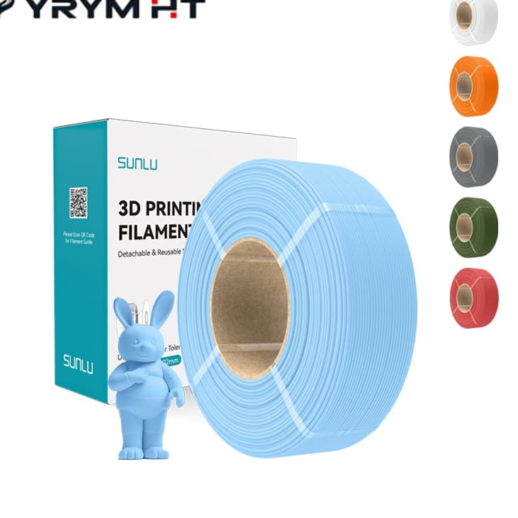 Sunlu PLA Fosco Refil Filamento de impressora 3D 1,75 mm de diâmetro 1KG/rolo