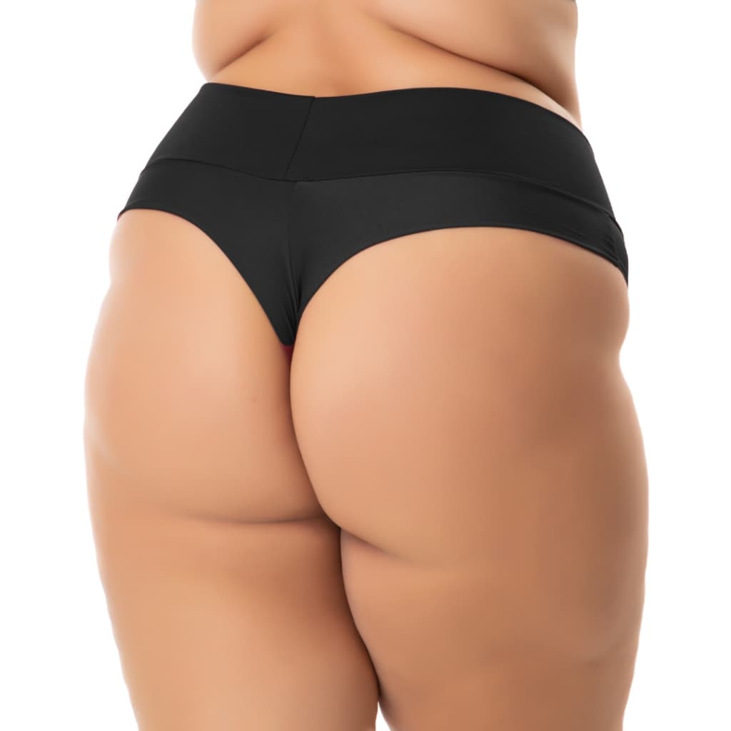 Calcinha Plus Size Modeladoras Cós Alto e Fio Duplo
