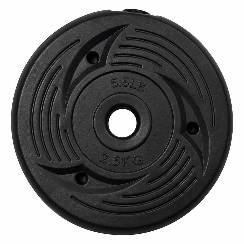 Anilha Peso 2,5kg Furo 3cm para Kit Musculação Halteres Academia