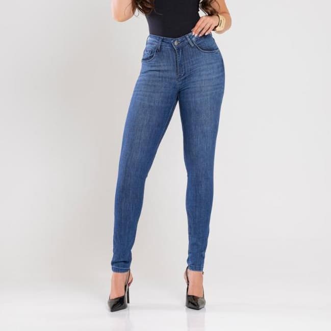 Calça Skinny Feminina Premium Jeans Modelagem Perfeita