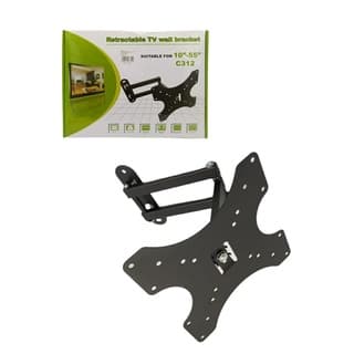 Suporte TV Articulado Móvel 10" a 55" Retrátil C312 – Com Avaria / Levemente Enferrujado