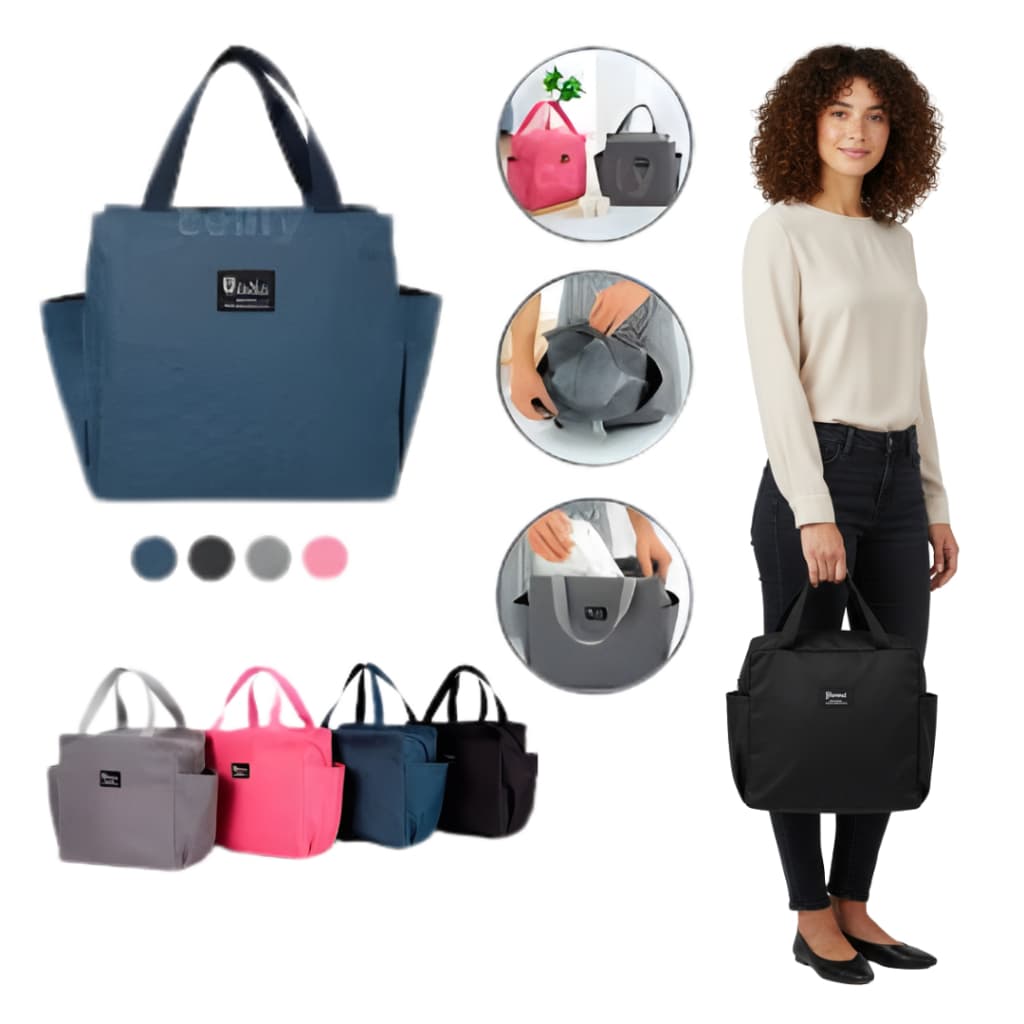 Mochila Bolsinha Térmica: Bolsa Térmica Grande Ideal para Levar Marmita com Segurança