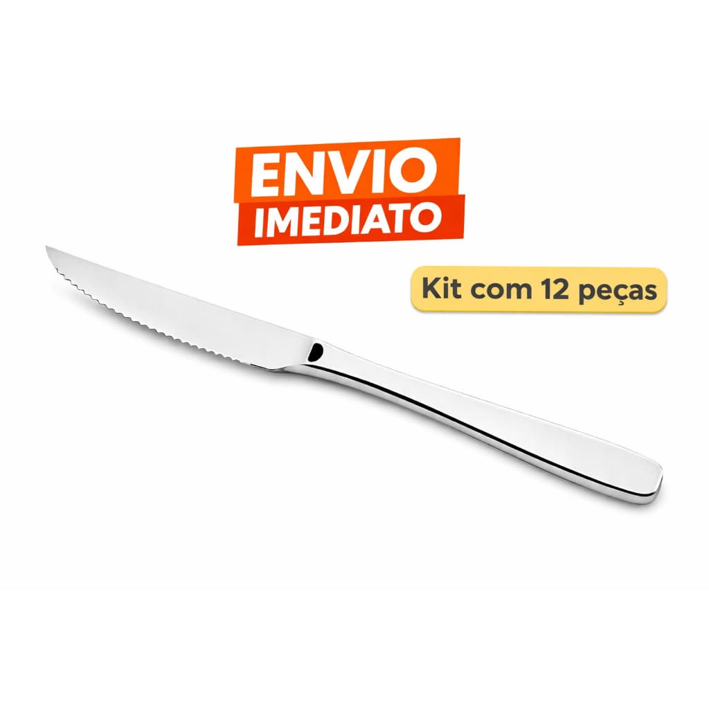 Conjunto de Facas para Churrasco Tramontina Cosmos - 12 Unidades