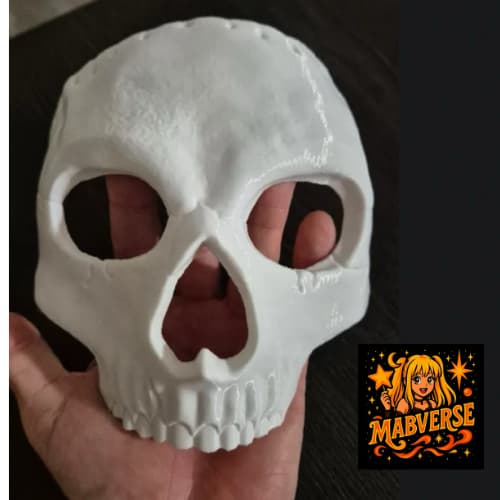 Máscara Skull Cosplay Halloween Realista - O MAIS VENDIDO