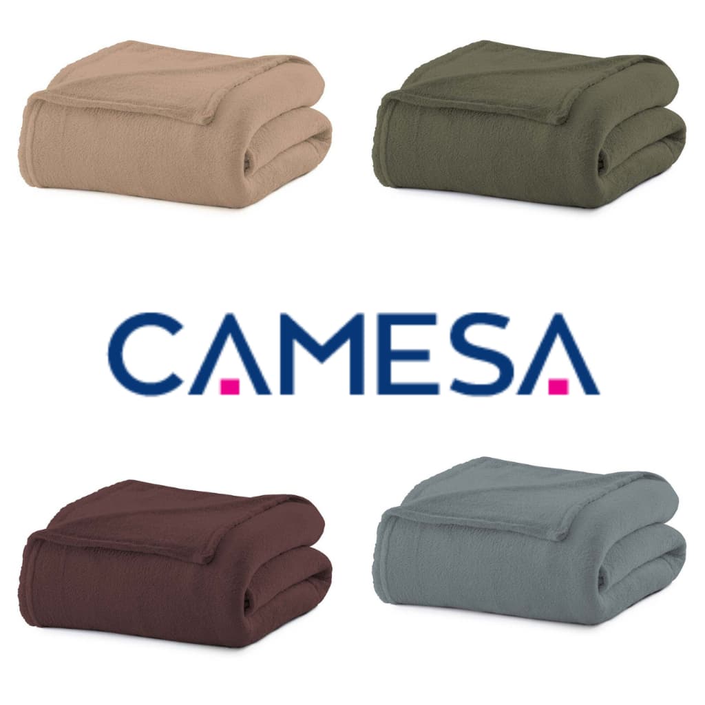 Cobertor Manta Microfibra Soft Camesa Solteiro 180g 150X220 Cm
