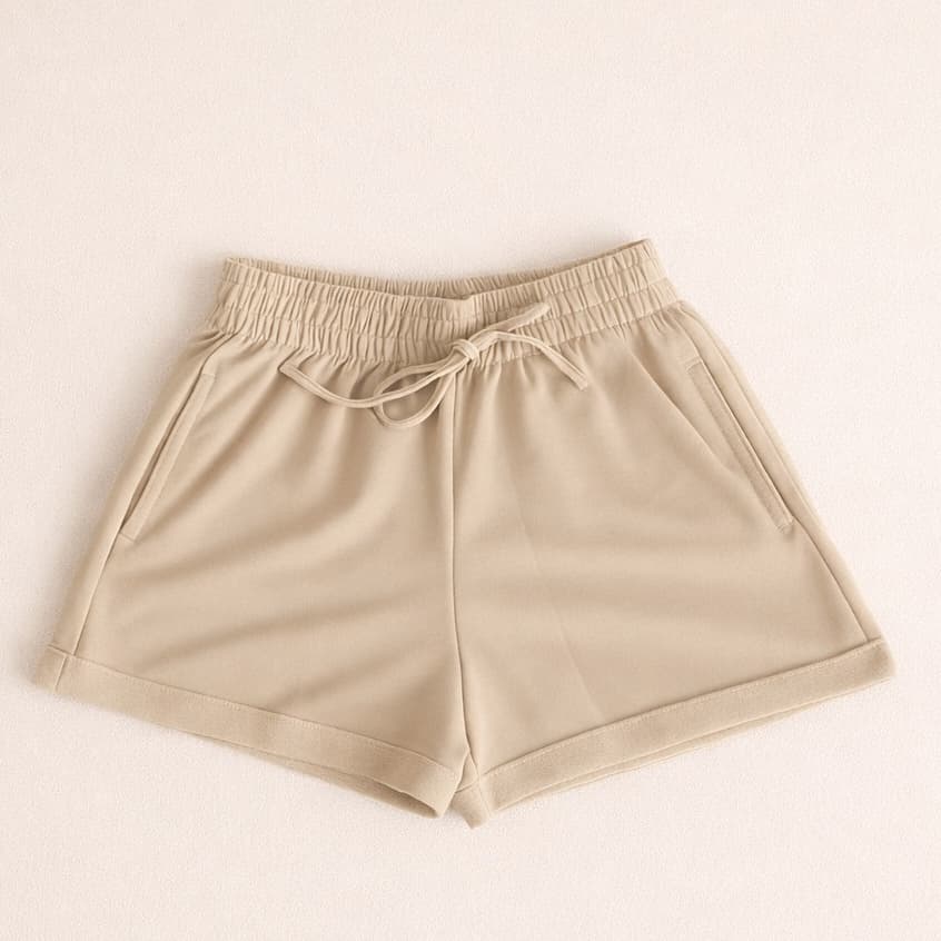 Shorts Feminino Moletinho Com Bolso - ENVIO IMEDIATO !!