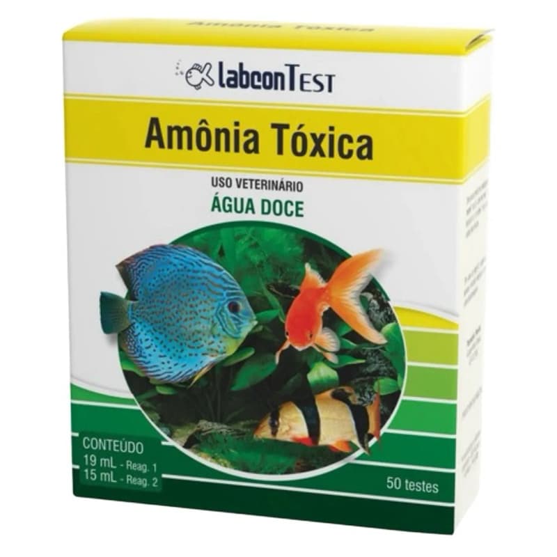 Teste Labcon Amônia Toxica Água Doce 50 Testes