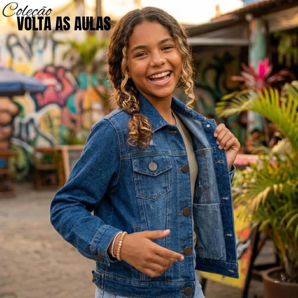 Jaqueta Jeans Street Style: O Match Perfeito entre Conforto e Atitude Juvenil