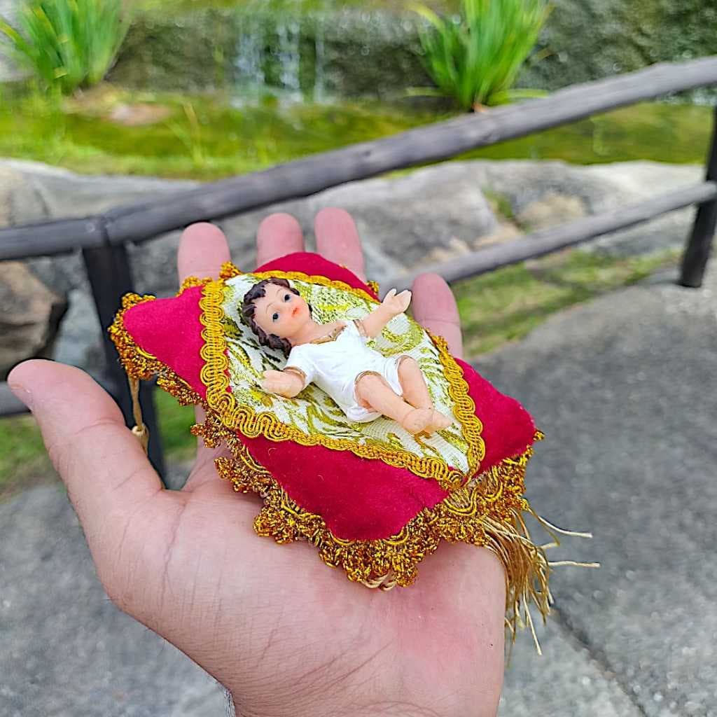 Menino Jesus Resina Importada 7cm