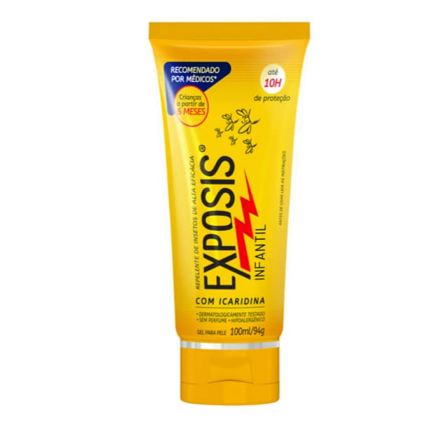 Repelente Infantil Exposis Gel com Icaridina Gel 100ml