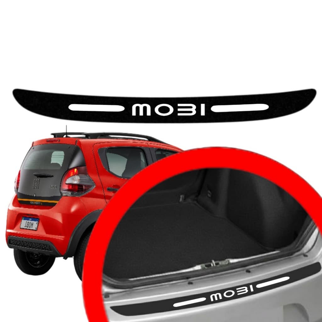 SOLEIRA PROTEÇAO PORTA MALA MOBI UNIVERSAL PARA CARRO AUTOMOTIVO PERSONALIZADA VARIAS CORES