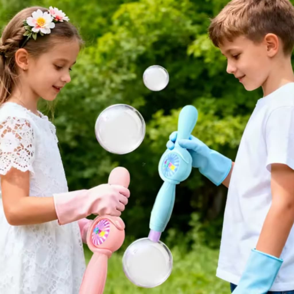 Varinha Lança Bolha de Sabão com Fumaça permitindo maior diversão Bubble
