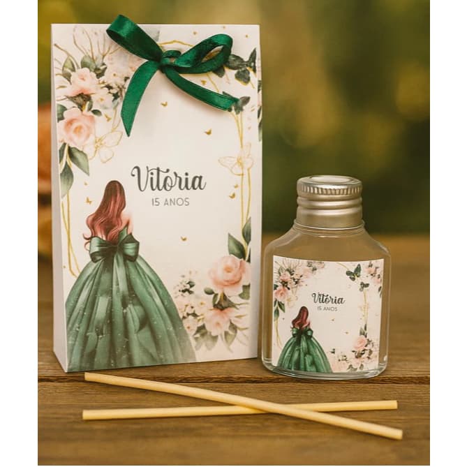 Aromatizador 15 anos Difusor 35 unidades / Debutante.
