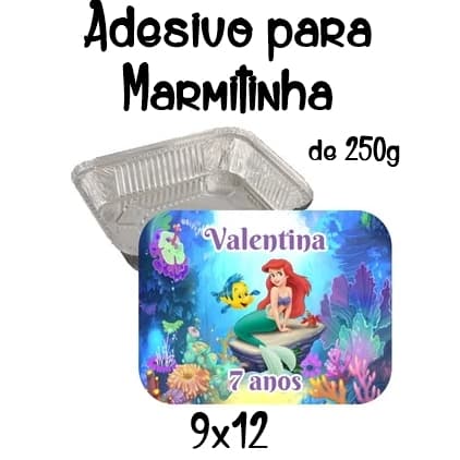 Adesivo para Marmitinha 250/220 g/ml