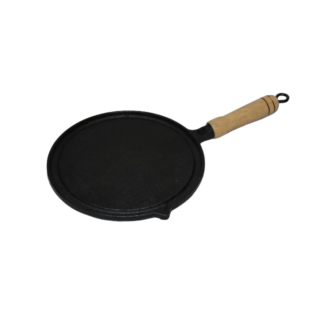 CHAPA REDONDA LISA 25 CM FERRO FUNDIDO