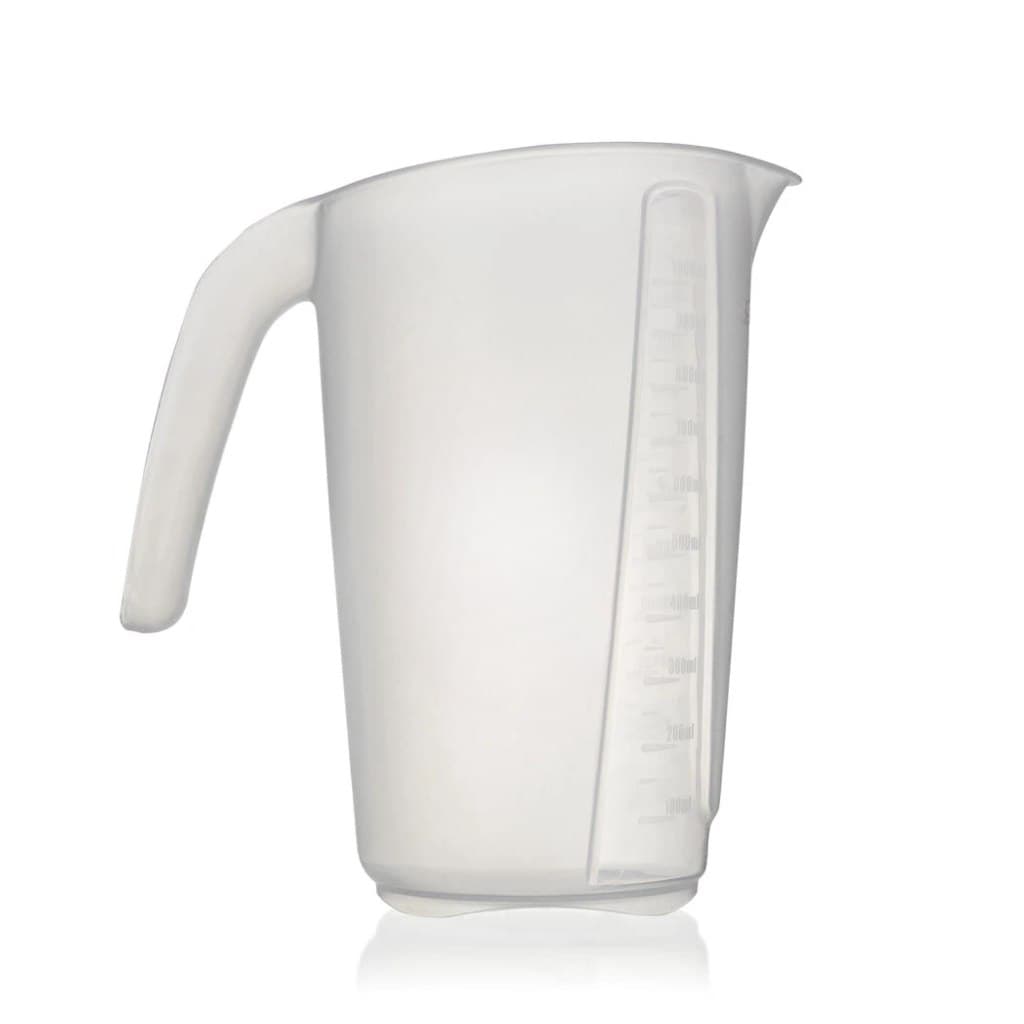 Jarra Medidora Dosadora 1Litro Plástico Transparente Para Receitas e Bebidas - Sanremo