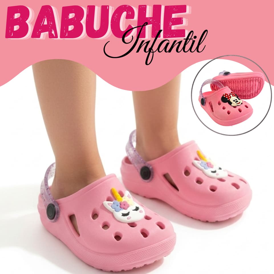 Sandalia Babuche Chinelo Infantil Menina Personagens Original